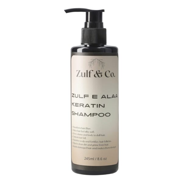 Zulf e Alaa Keratin Shampoo